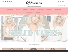Tablet Screenshot of moguland.com